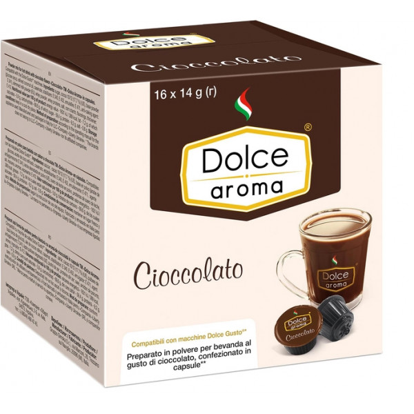 Фото - Кава у капсулах Dolce Aroma Cioccolato DG 16 шт.