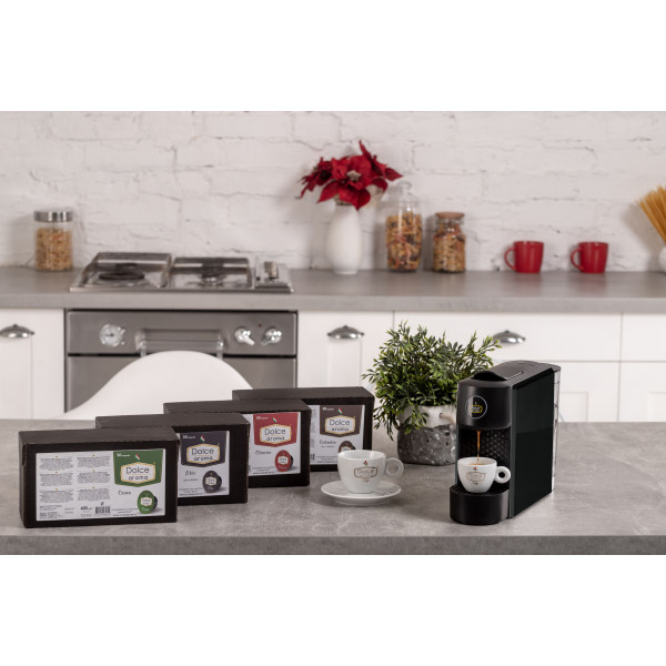 Фото - Кофеварка капсульная Dolce Aroma Julia Black