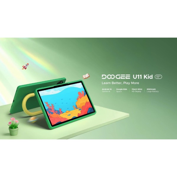 Фото - Планшет Doogee U11 Kid 11" 4/128GB Green