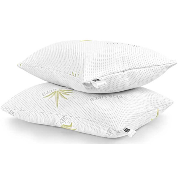 Фото - Подушка стандартна MirSon №802 Dorotea EcoSilk Hand made 60х60 см (2200003196955)