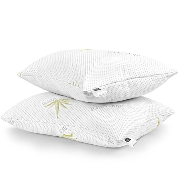 Фото - Подушка стандартная MirSon №800 Dorotea EcoSilk Hand made 70х70 см (2200003196900)