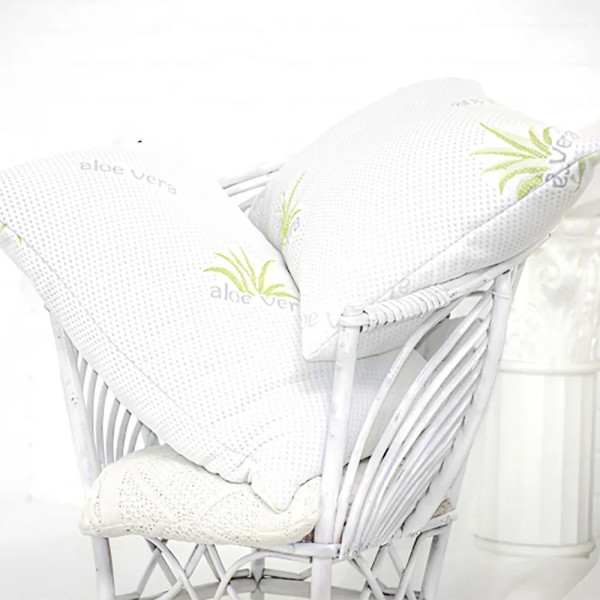 Фото - Подушка стандартна MirSon шовкова №732 Dorotea Silk Kapok пружна 60х60 см (2200001489202)