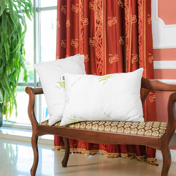 Фото - Подушка стандартна MirSon шовкова №845 Dorotea Silk Kapok Hand made М'яка 50х70 см (2200003203158)