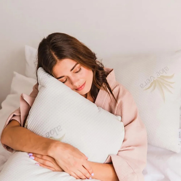 Фото - Подушка стандартна MirSon антиалергенна №735 Dorotea Eco-soft пружна 40х60 см (2200001484924)