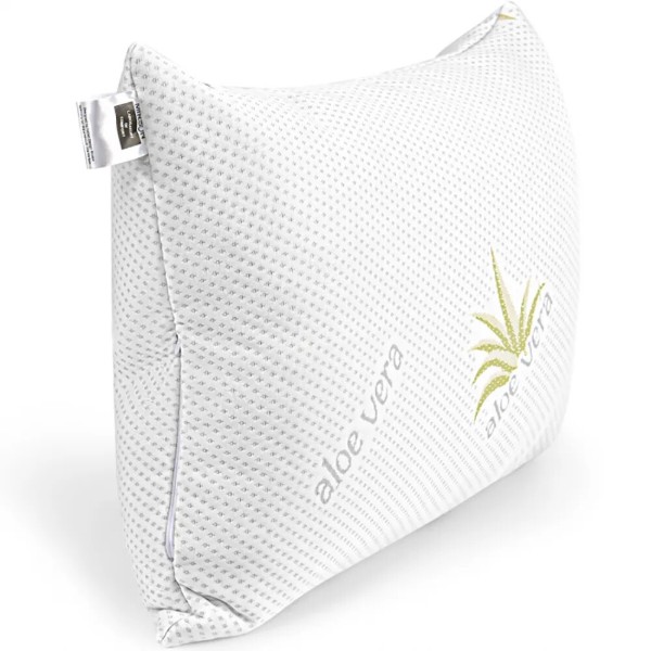Фото - Подушка стандартна MirSon антиалергенна №717 Dorotea Ecosilk пружна 40х60 см (2200001484245)