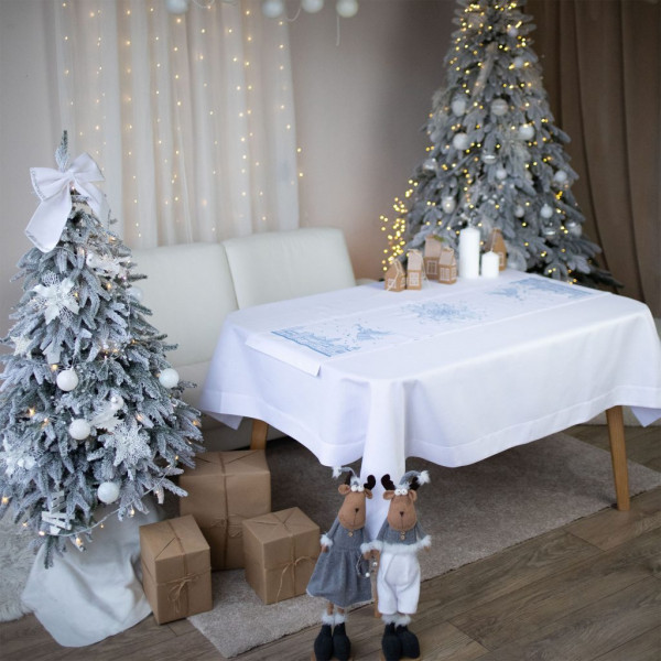 Фото - Скатертина раннер Едельвіка Ангел над містом 140х40 (369-24/00)