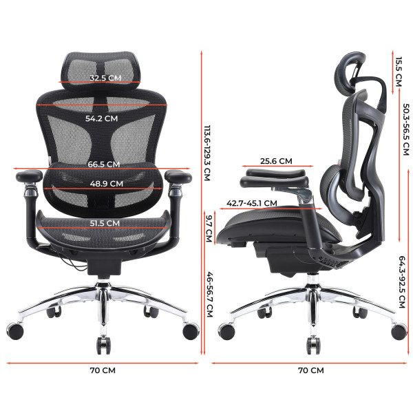 Фото - Кресло офисное Sihoo DORO C300 Pro Mesh Black (DORO-C300-PRO-M101)