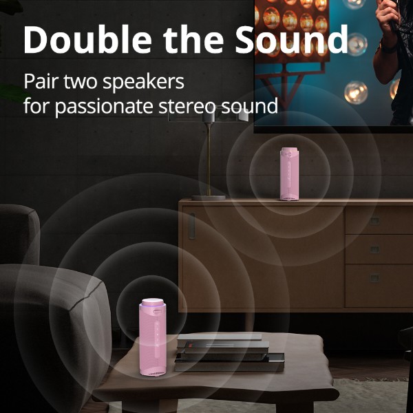 Фото - Портативная акустика Tronsmart T7 Pink
