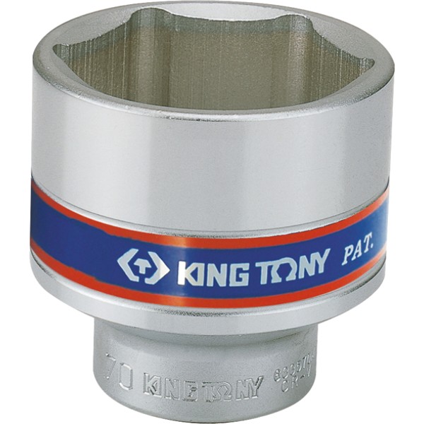 Фото - Торцева голівка KING TONY 3/4" 6-гранн. 30 мм (633530M)