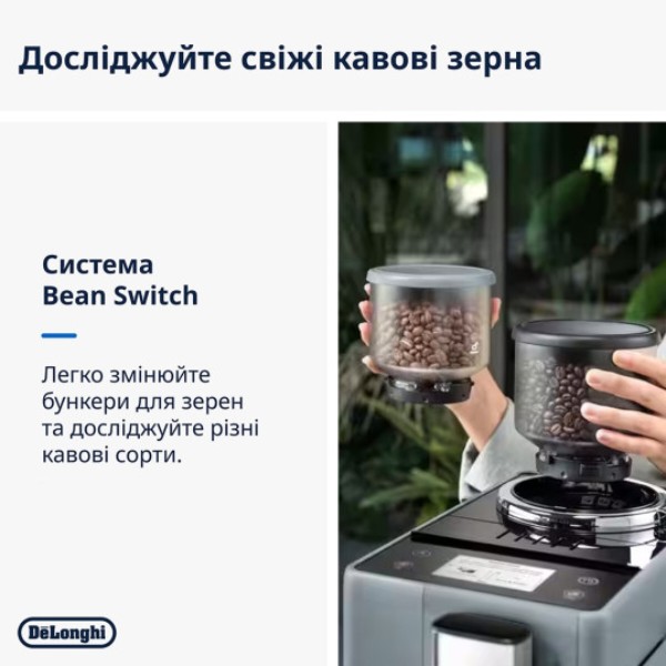 Фото - Комплект техніки Кавомашина Delonghi EXAM 440.55 G + Аксесуари для кавомашин Delonghi DLSC032 LatteCrema Kit