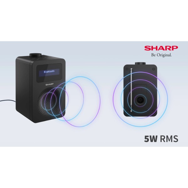 Фото - Радіоприймач Sharp DR-430(BK)
