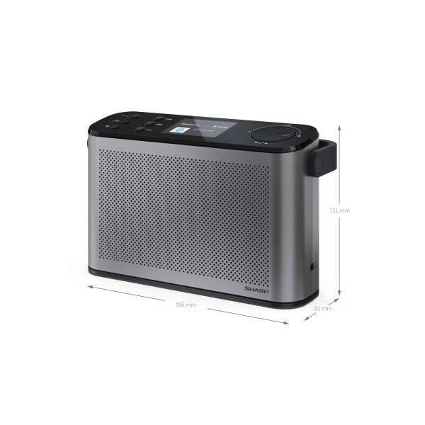 Фото - Радиоприемник Sharp DR-P540(GY)
