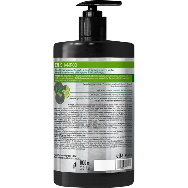 Фото - Шампунь жіночий Dr. Sante Cannabis Hair 1000 мл (8588006039290)