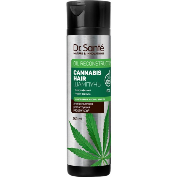 Фото - Шампунь жіночий Dr. Sante Cannabis Hair 250 мл (8588006039306) Фото - Шампунь жіночий Dr. Sante Cannabis Hair 250 мл (8588006039306)