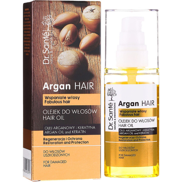 Фото - Олія для волосся Dr. Sante Argan Hair 50 мл (4823015933097)