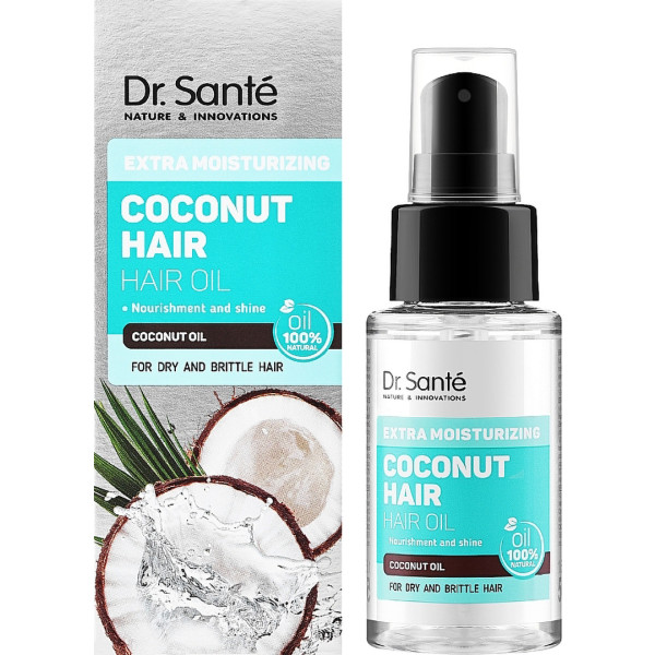 Фото - Олія для волосся Dr. Sante Coconut Hair 50 мл (4823015938252)