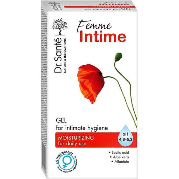 Фото - Гель для інтимної гігієни Dr. Sante Femme Intime 230 мл зволожуючий (4823015922916)