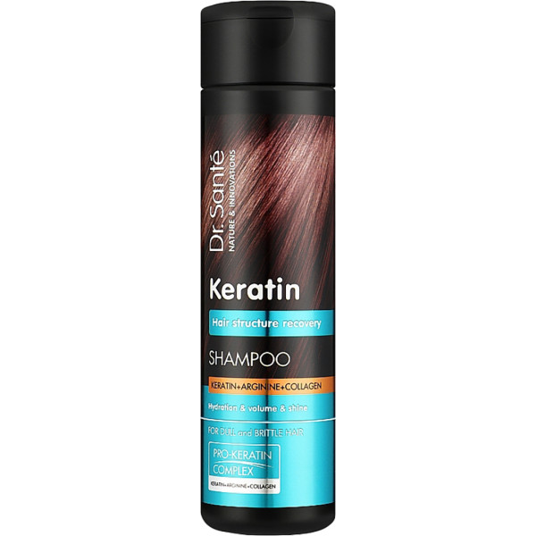 Фото - Шампунь жіночий Dr. Sante Keratin 250мл (4823015935497)