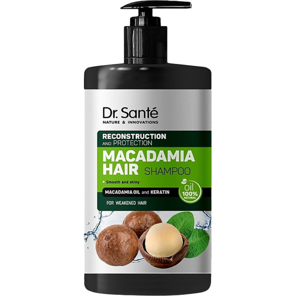 Фото - Шампунь женский Dr. Sante Macadamia Hair 1 л (4823015935312) Фото - Шампунь женский Dr. Sante Macadamia Hair 1 л (4823015935312)