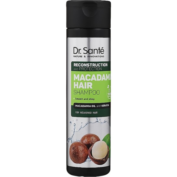 Фото - Шампунь жіночий Dr. Sante Macadamia Hair 250 мл (4823015932977)
