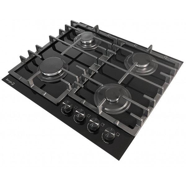 Фото - Варочная панель газовая Borgio DR 6390-15 BLACK GLASS FFD