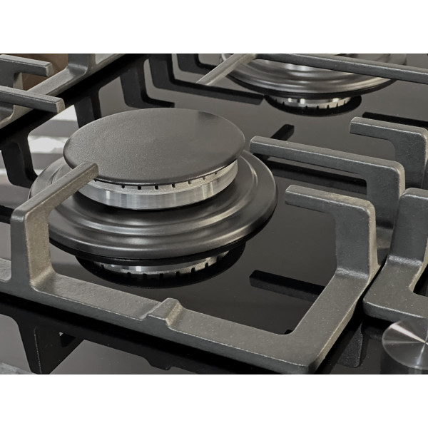 Фото - Варочная панель газовая Borgio DR 6390-15 BLACK GLASS FFD