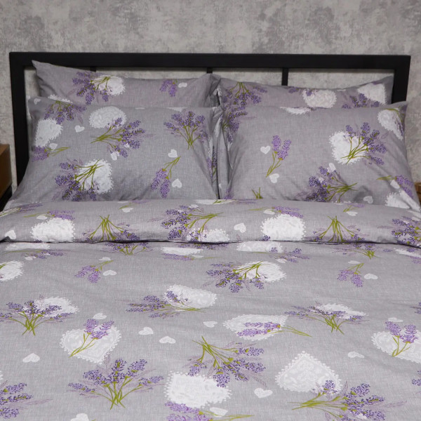 Фото - Комплект постільної білизни Moon&Star Бязь Gold Люкс Provence Dreams King Size 220x240 нав. 2х50х70 (MS-820009626)