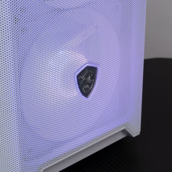 Фото - Системний блок Dragon Lucky Snow Powered_by MSI (RTX 5060 + R5 7500F-WH) White