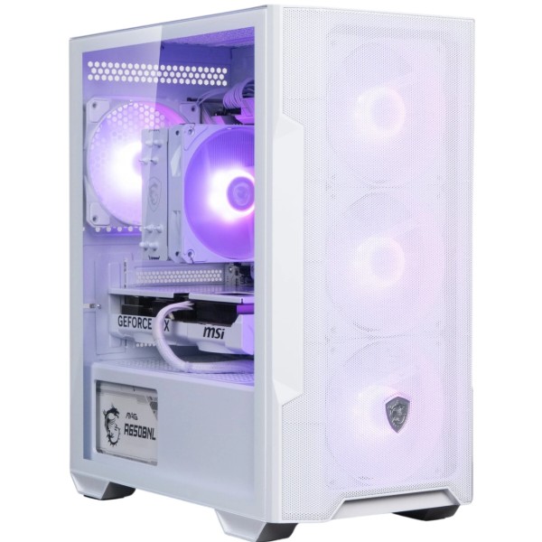 Фото - Системний блок Dragon Lucky Snow Powered_by MSI (RTX 5080 + R7 7700-WH)