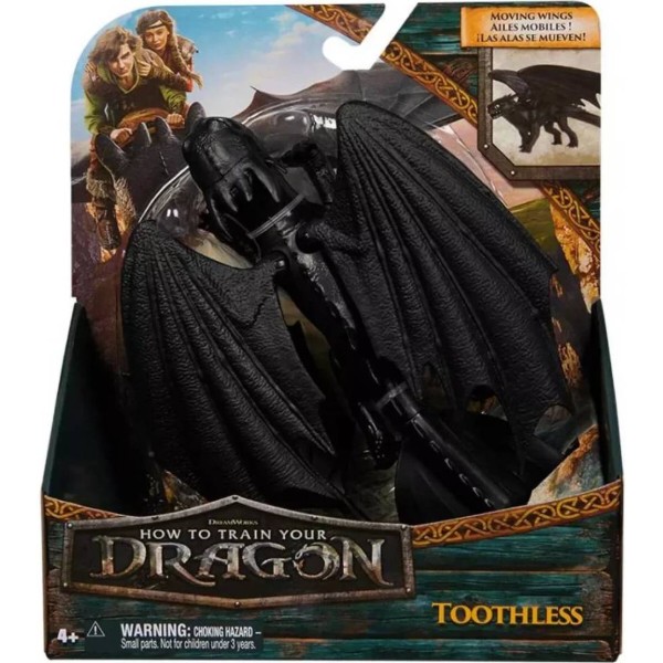 Фото - Колекційна фігурка Dragons Як приборкати дракона: Беззубок з механічною функцією (SM66661/5909)