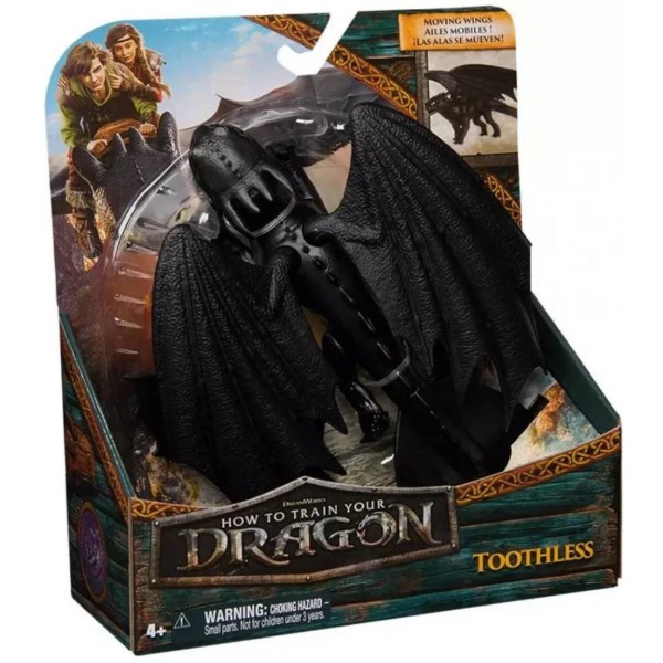 Фото - Колекційна фігурка Dragons Як приборкати дракона: Беззубок з механічною функцією (SM66661/5909)