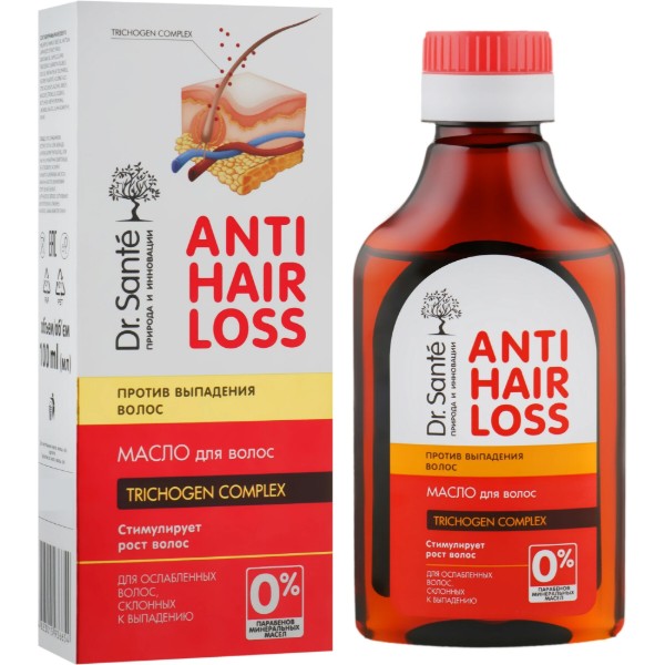 Фото - Олія для волосся Dr. Sante Anti Hair Loss 100 мл (4823015936654)