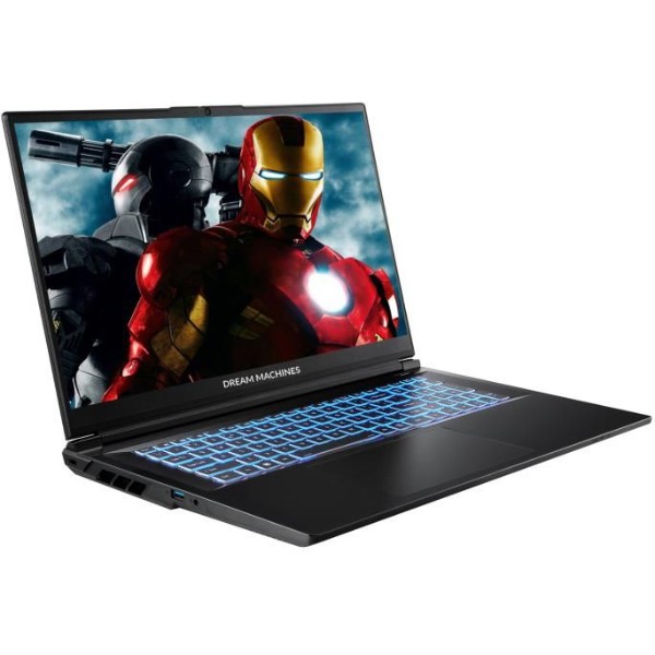 Фото - Ноутбук игровой Dream Machines RG5060-17 (RG5060-17UA32) Black
