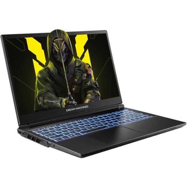 Фото - Ноутбук игровой Dream Machines RG5070-15 (RG5070-15UA30) Black