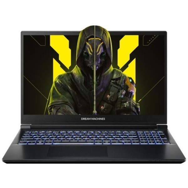 Фото - Ноутбук игровой Dream Machines RG5070-15 (RG5070-15UA30) Black