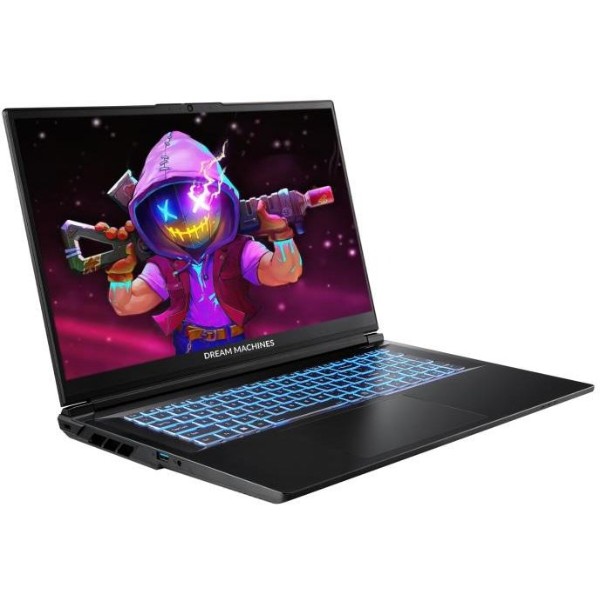 Фото - Ноутбук игровой Dream Machines RG5070-17 (RG5070-17UA30) Black