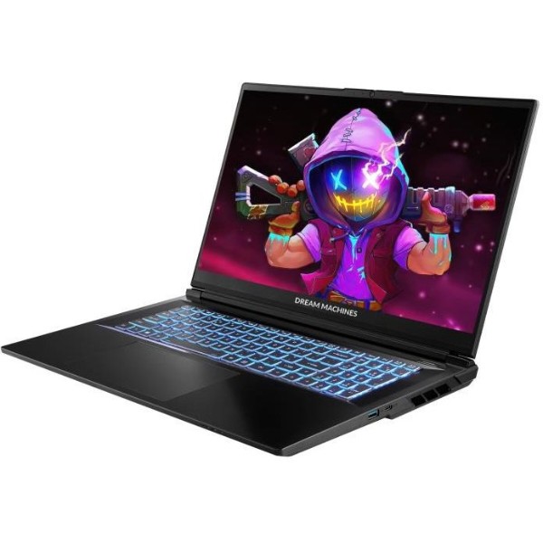 Фото - Ноутбук игровой Dream Machines RG5070-17 (RG5070-17UA30) Black