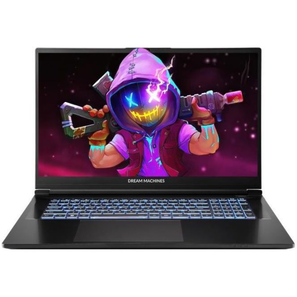 Фото - Ноутбук игровой Dream Machines RG5070-17 (RG5070-17UA30) Black