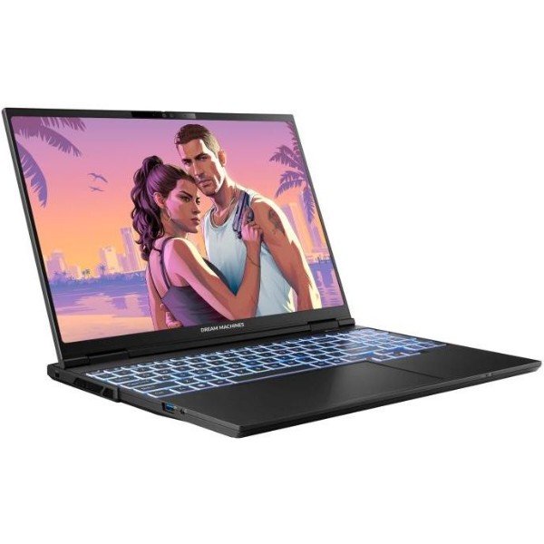 Фото - Ноутбук игровой Dream Machines RS5060-15 (RS5060-15UA33) Black