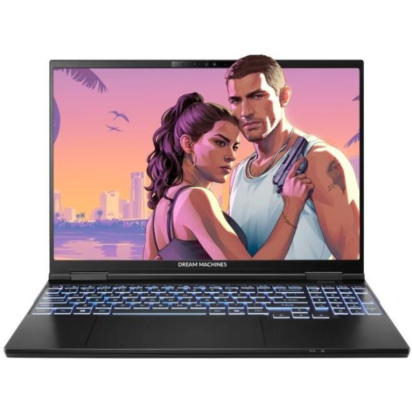 Фото - Ноутбук игровой Dream Machines RS5060-15 (RS5060-15UA33) Black