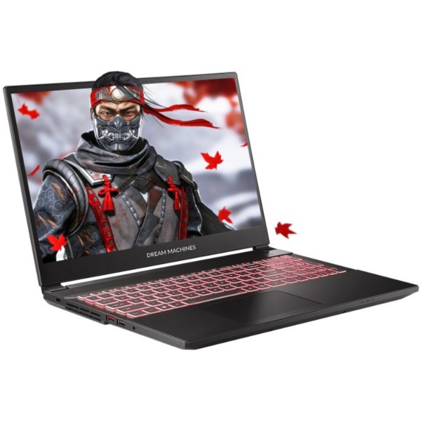 Фото - Ноутбук ігровий Dream Machines RT5060-15 (RT5060-15UA28) Black