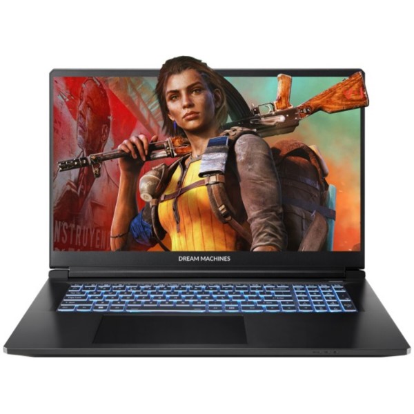 Фото - Ноутбук ігровий Dream Machines RT5060-17 (RT5060-17UA20) Black
