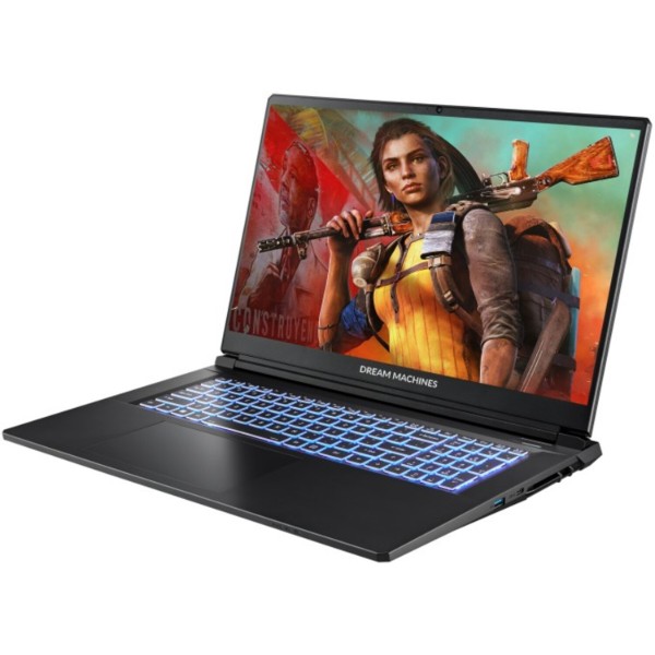 Фото - Ноутбук ігровий Dream Machines RT5060-17 (RT5060-17UA20) Black