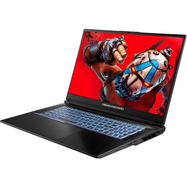 Фото - Ноутбук ігровий Dream Machines RX5070Ti-17UA21 Black