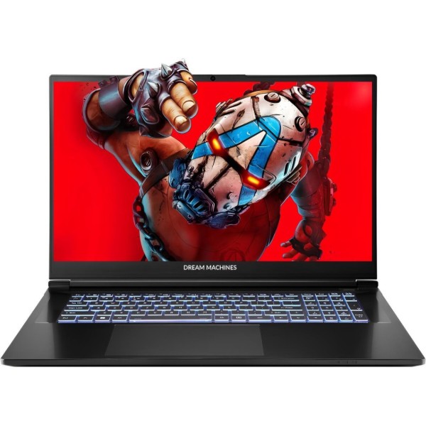 Фото - Ноутбук ігровий Dream Machines RX5070Ti-17UA21 Black