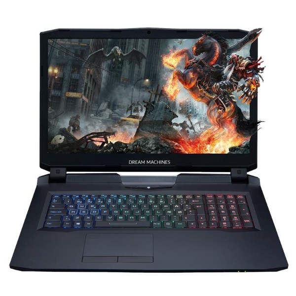 Фото - Ноутбук игровой Dream Machines Clevo X1070-17 (X1070-17UA34) Gray