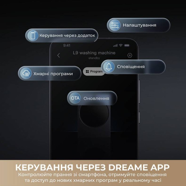 Фото - Пральна машина Dreame L9 (DWF11L90TA)