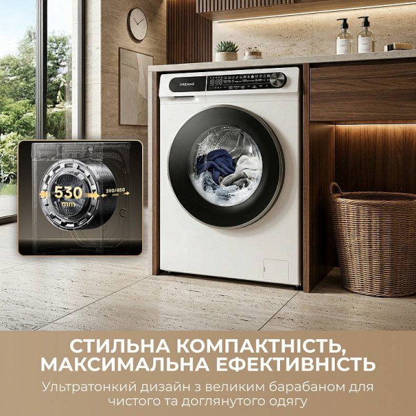 Фото - Пральна машина Dreame S6 (DWF06S30CA)