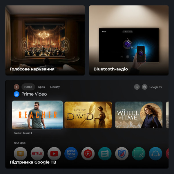 Фото - Телевізор Dreame Vivid QLED 4K 55Q100