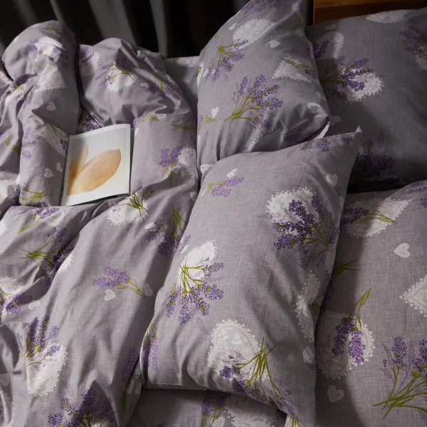 Фото - Комплект постільної білизни Moon&Star Бязь Gold Люкс Provence Dreams King Size 220x240 нав. 2х50х70 (MS-820009626)